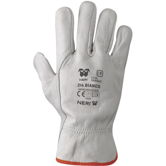 Guanti in Fiore Bovino Neri Safety