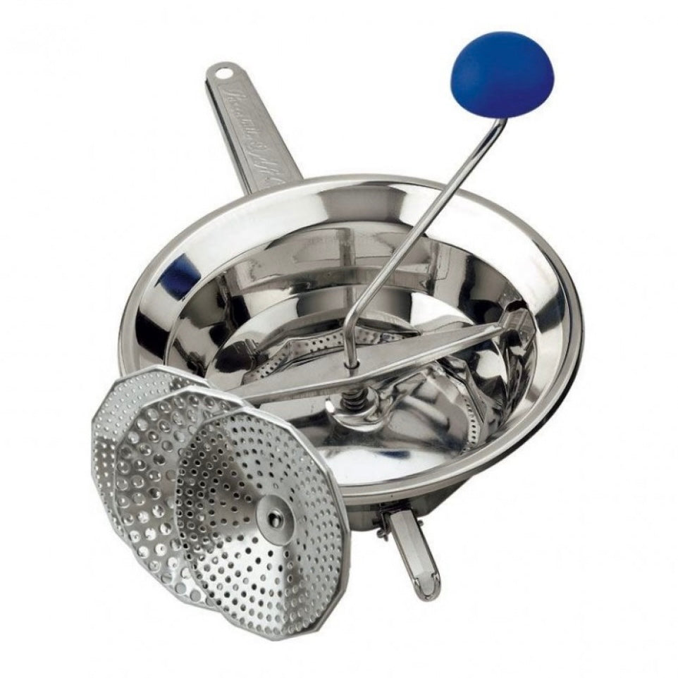 Passatutto Emanuel 3 in Acciaio Inox con 3 Filtri Intercambiabili O.M.A.C.