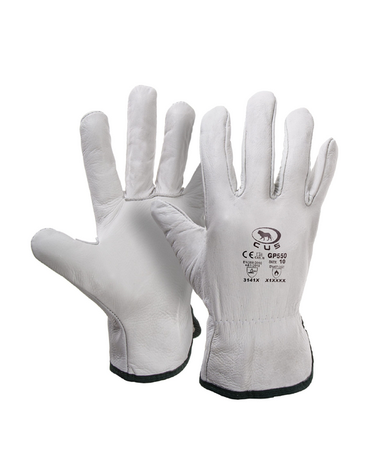 Guanti GP550 Pelle Fiore Bovino Modello “Driver” CUS Italia