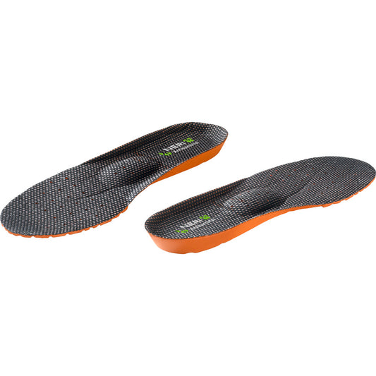 Soletta MEMORY Anatomica con Goccia per Arco Plantare Neri Safety