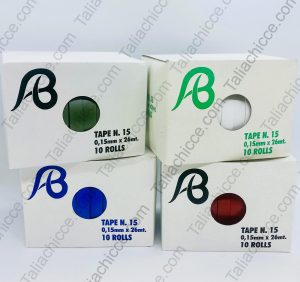 Nastro Per Pinza Legatrice Tape N.15 Rosso Alvaro Bernardoni cf.10 Rotoli