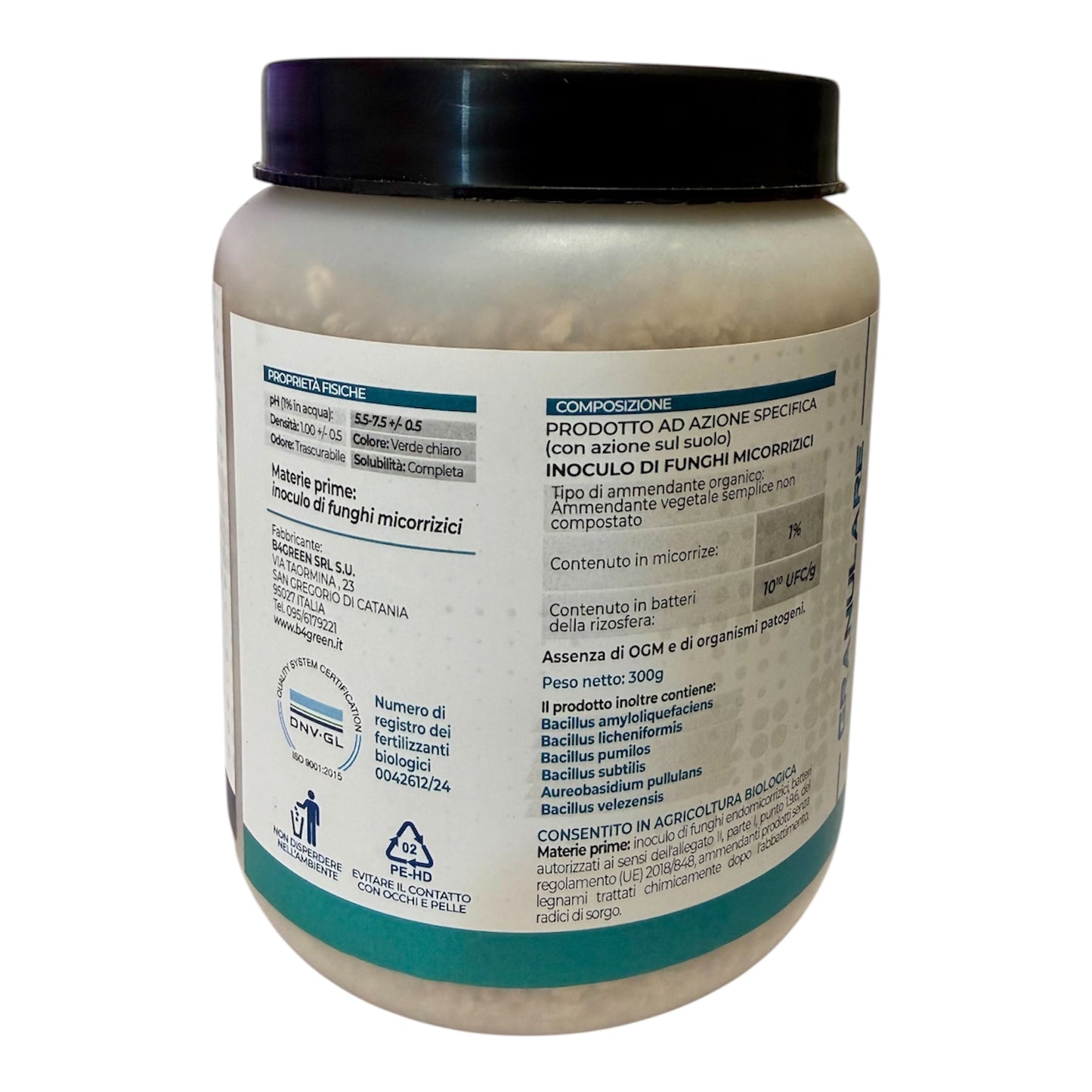 META CS-G gr 300 Bio Inoculo di Funghi Micorrizici Agevola il Superamento dello Stress B4Green