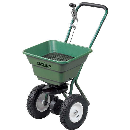 Carrello Spandiconcime e Spandisale 60 Lt Precisissimo Sistema di Regolazione Stocker