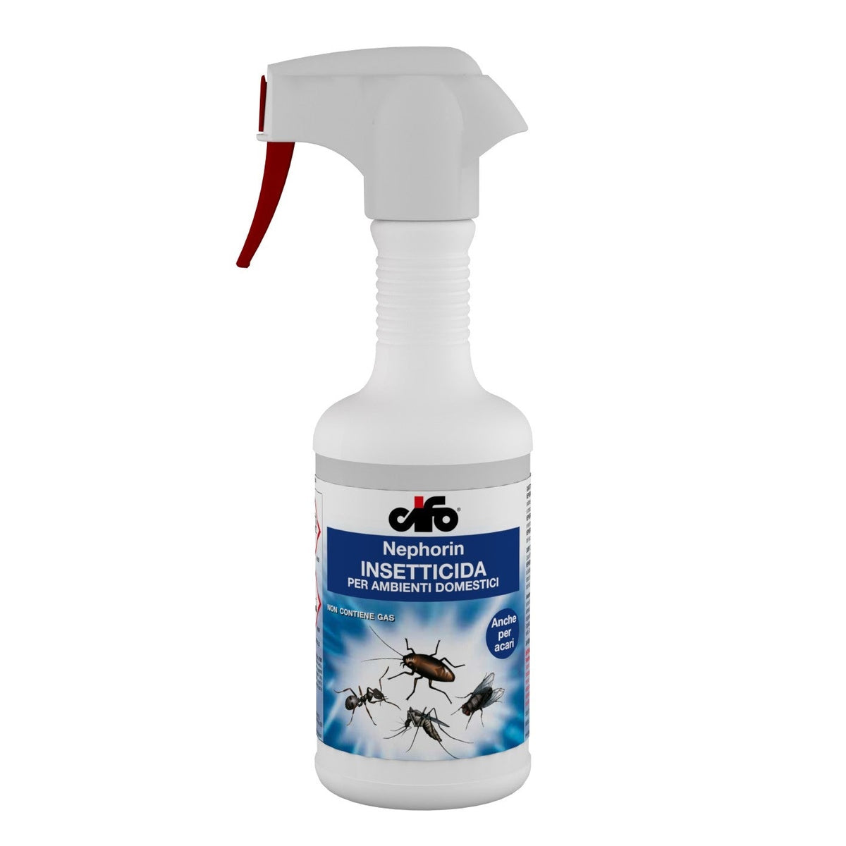 Nephorin ml 500 Insetticida Triplice Azione Spray Pronto Uso Cifo