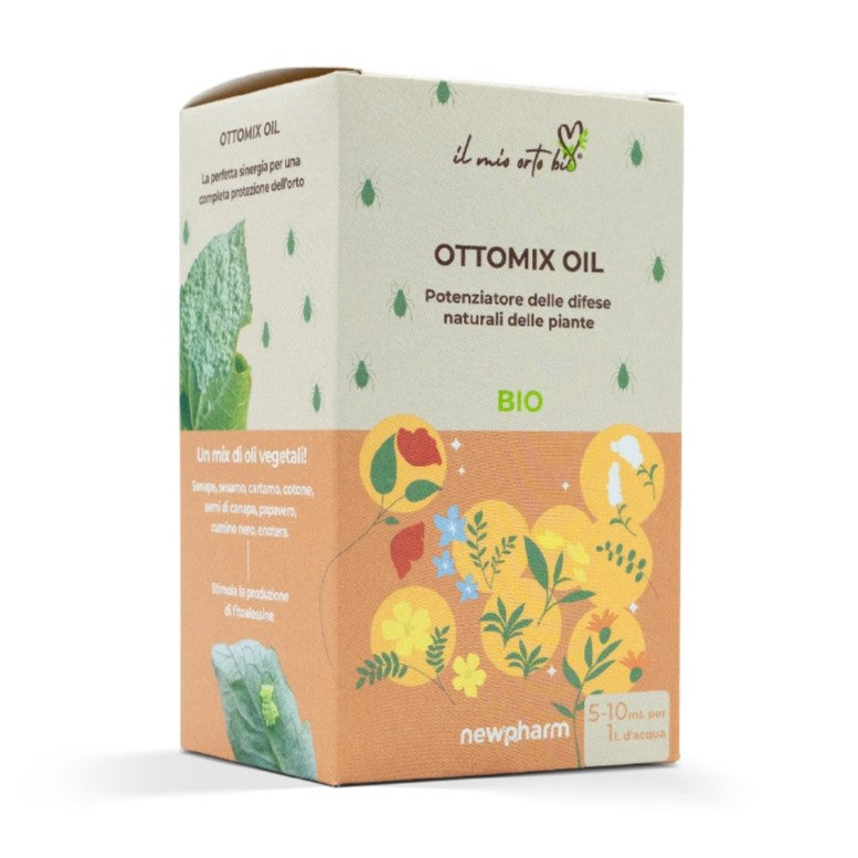 Ottomix Oil ml 200 Olio Bianco Potenziatore delle Difese Naturali Bio Newpharm