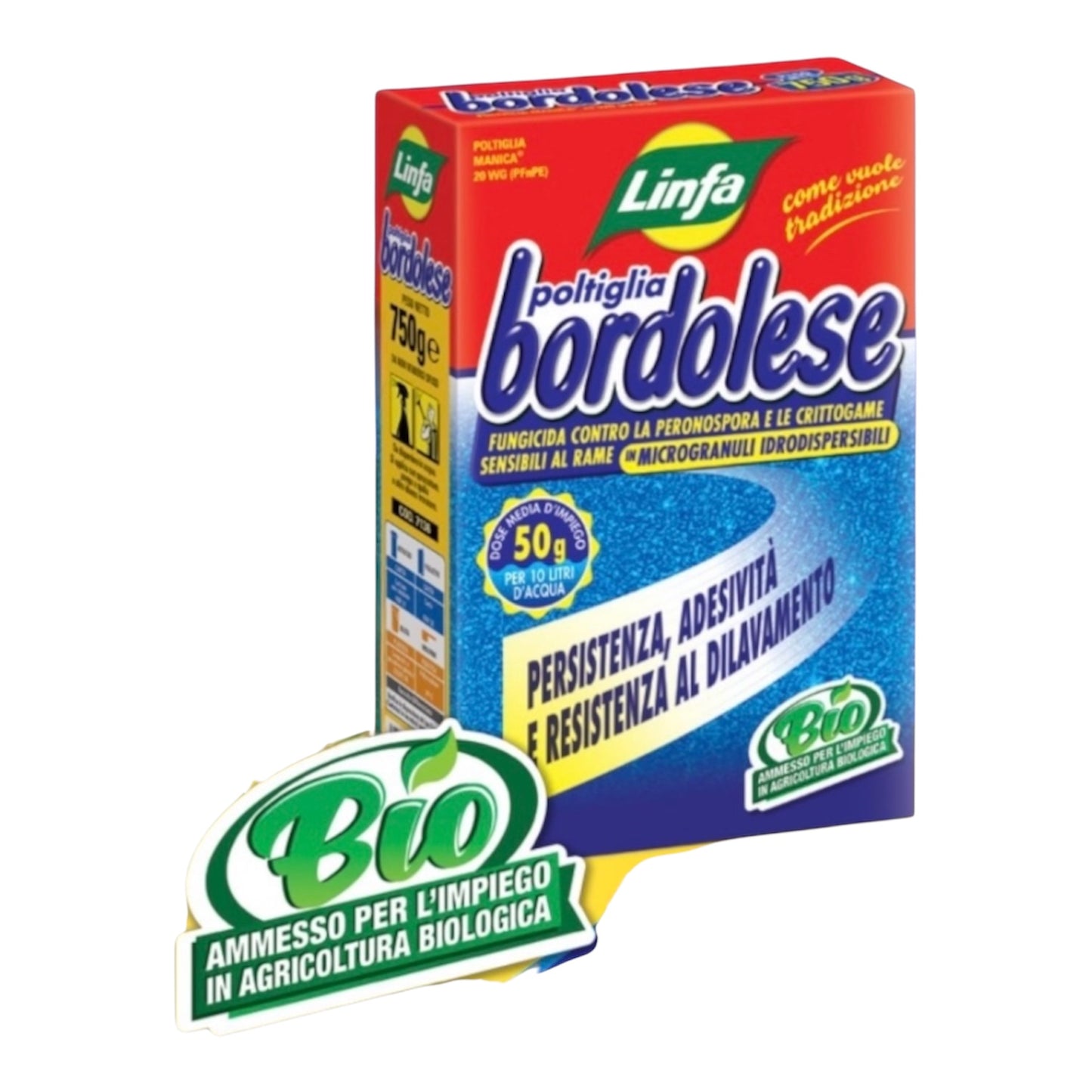 Poltiglia Bordolese PFnPE gr. 750 Bio Fungicida in Microgranuli Idrodispersibili Linfa