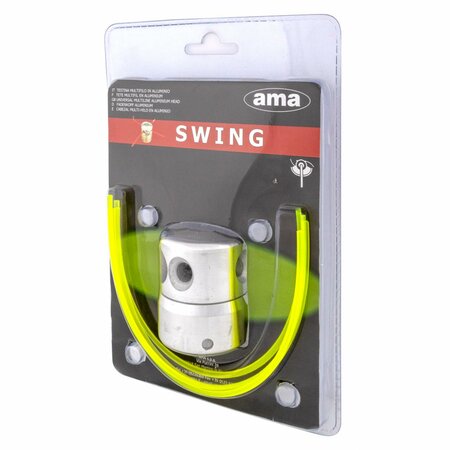 Testina Universale In Alluminio SWING per Decespugliatore Multifilo Ama
