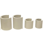 Clips In Pvc Fermatelo Per Tubo d.1" - mm.32 Fissaggio Plastica Serra Agrintech
