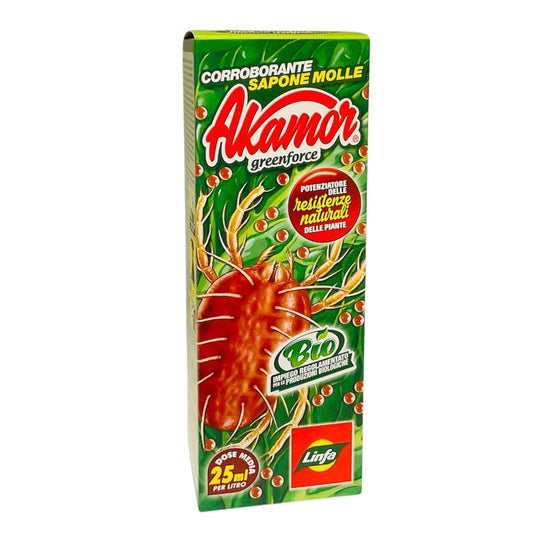 Akamor Greenforce ml.250 Corroborante Sapone Molle Linfa