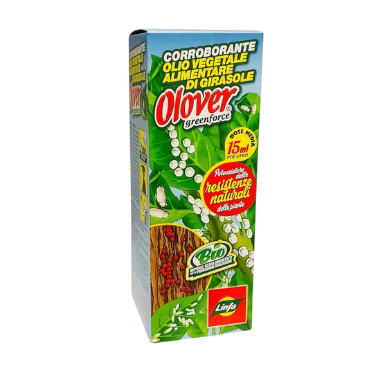 Olover Greenforce ml.250 Corroborante a Base di Olio Vegetale Alimentare di Girasole  Linfa