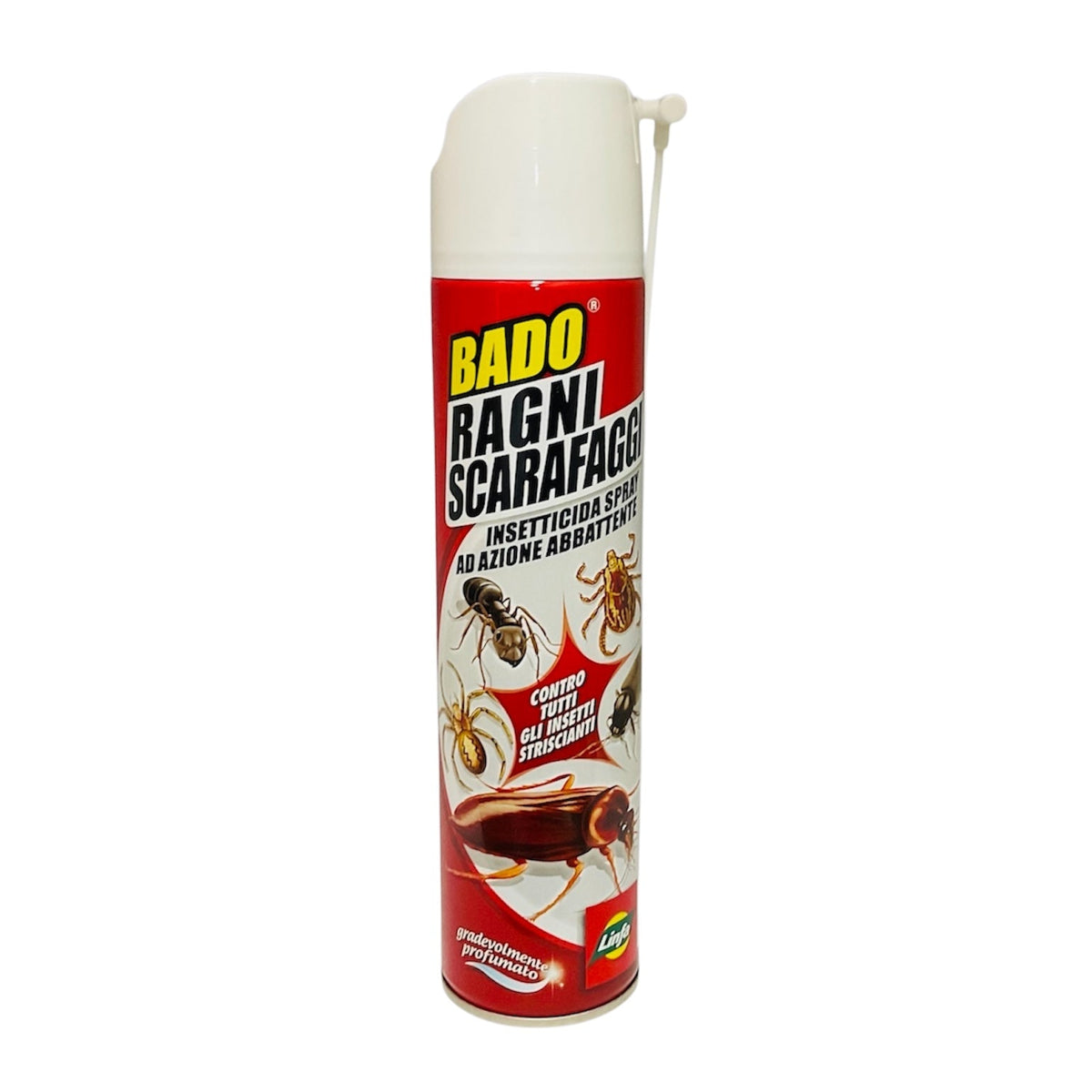 Bado Ragni Scarafaggi ml.400 Insetticida Spray ad Azione Abbattente Linfa