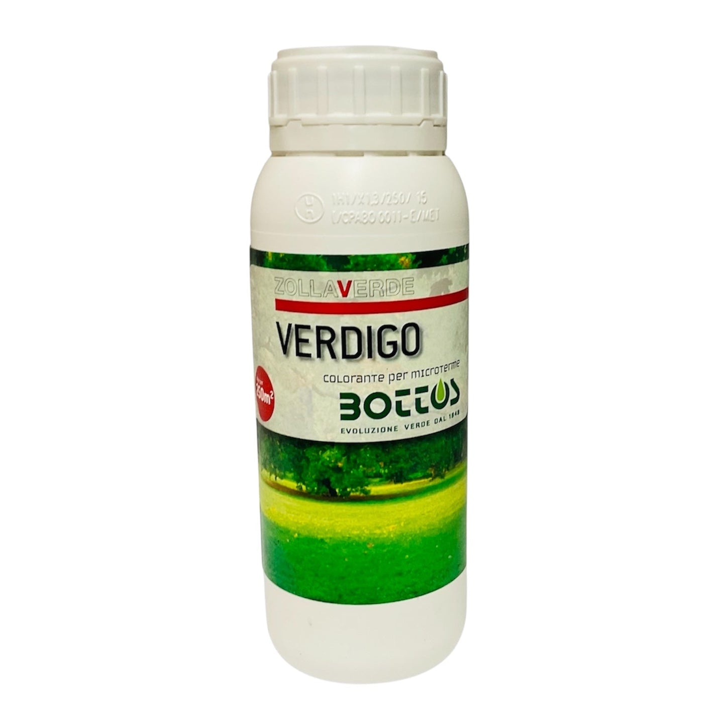 Verdigo ml.500 Colorante Verde Naturale per Tappeti Erbosi Microterme Bottos