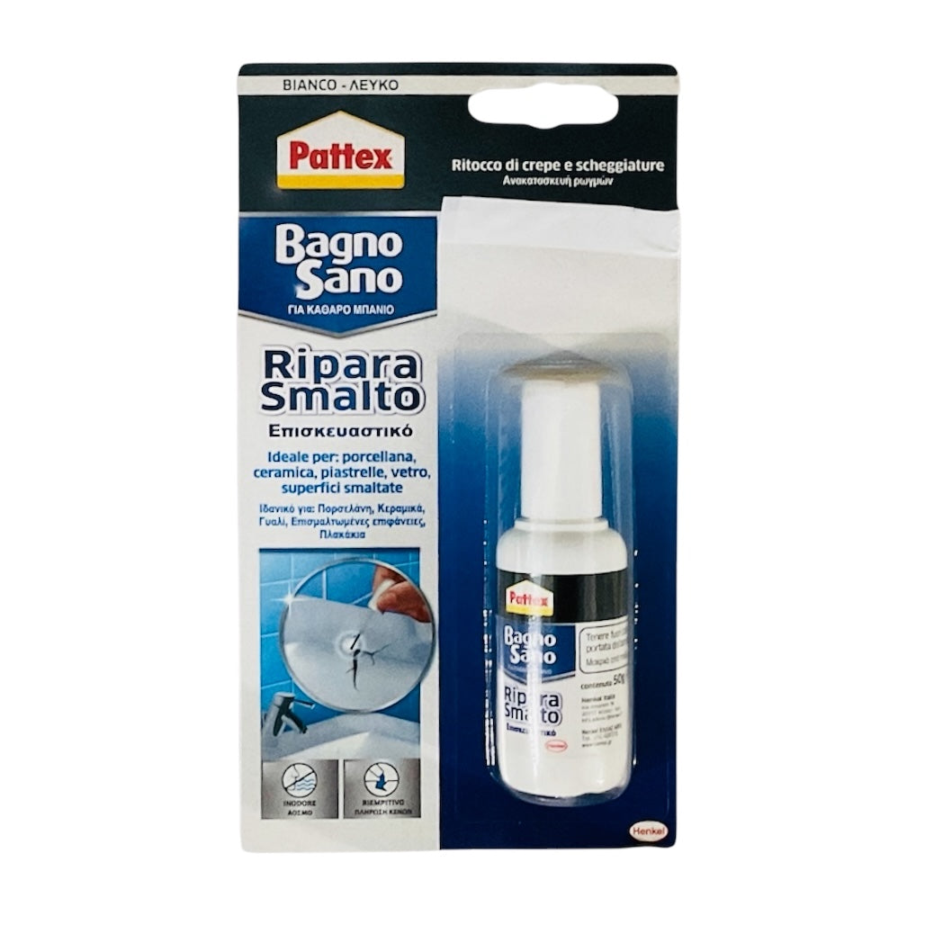 Ripara Smalto gr.50 per Ritoccare Crepe e Scheggiature Pattex