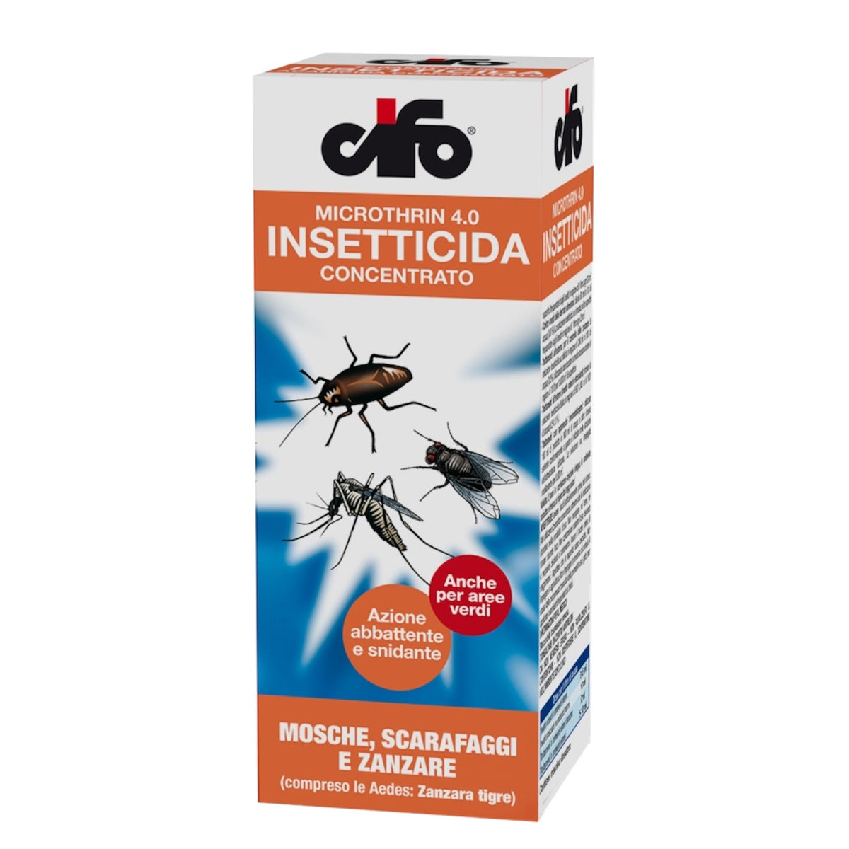 Microthrin 4.0 ml 100 Insetticida Concentrato Attivo Contro Insetti Volanti e Striscianti Cifo