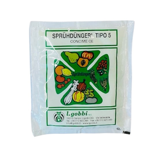 Spruhdunger Tipo 5 gr 100 Concime NPK 18-12-26 l.Gobbi