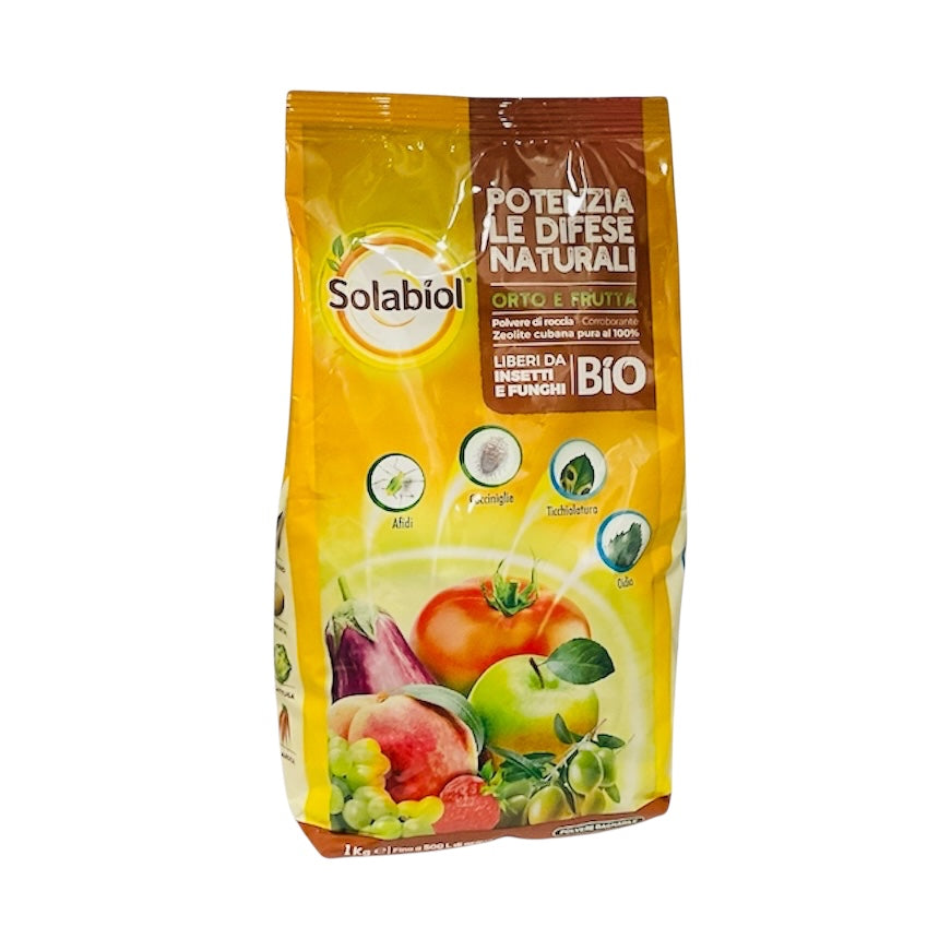 Zeolite Cubana Polvere di Roccia Kg 1 Corroborante Sostanza di Origine Naturale Solabiol SBM