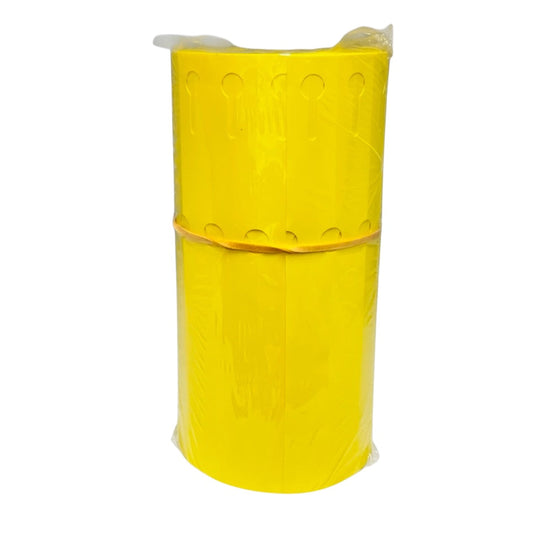Etichette A Fascetta Con Asola dim.16x1,7 cm. Giallo cf.1000 pz. Felga Etichette