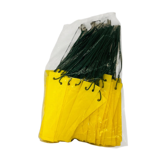 Etichette A Fascetta Con Filo dim. 8x1,8 cm. Giallo cf. 100 pz. Felga Etichette