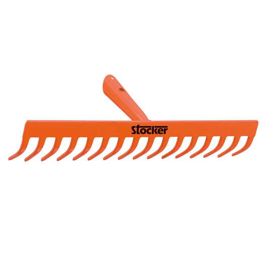 Rastrello A 16 Denti 40 cm. In Acciaio Verniciato Stocker