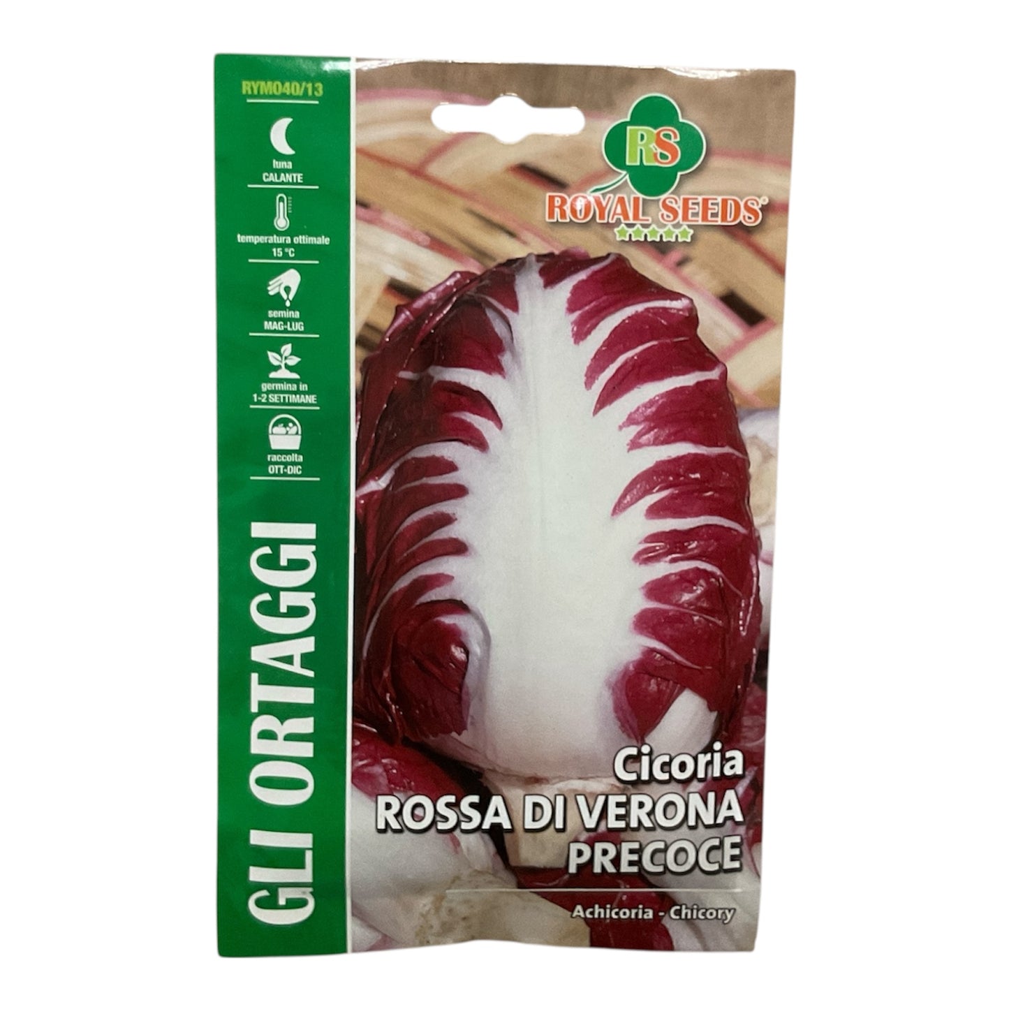 Cicoria Rossa Di Verona Precoce gr.12 Semi Royal Seeds