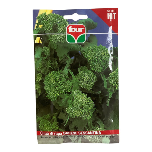 Cima di Rapa Barese Sessantina gr.30 Semi Four