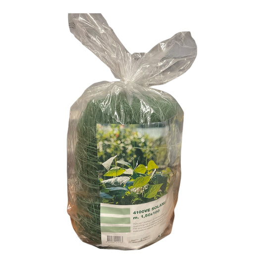 Rete SOLANIA mis.1,50x100 mt. per il Sostegno di Piante e Fiori Arrigoni