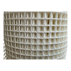 Rete Nasse Quadra 15 Bianco mt 1x25 in Plastica Flessibile Tenax