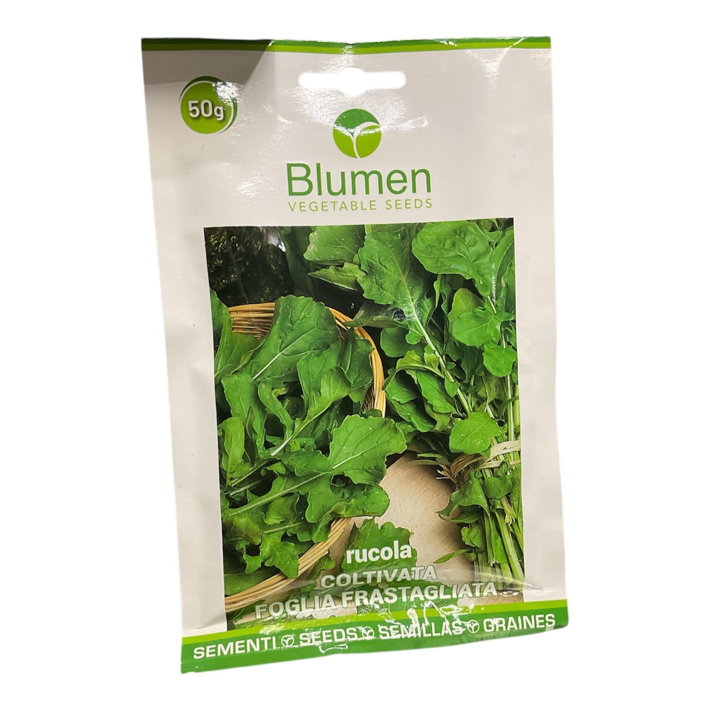 Rucola Coltivata Foglia Frastagliata gr.50 Semi Blumen