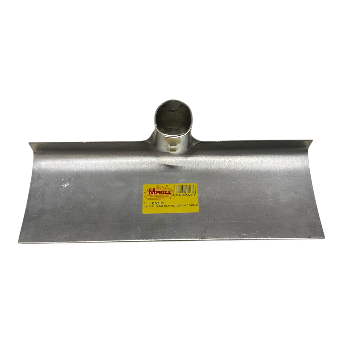 Ratavello Raschiafango in Lamiera Zincata cm.35x11 F.lli Daprile