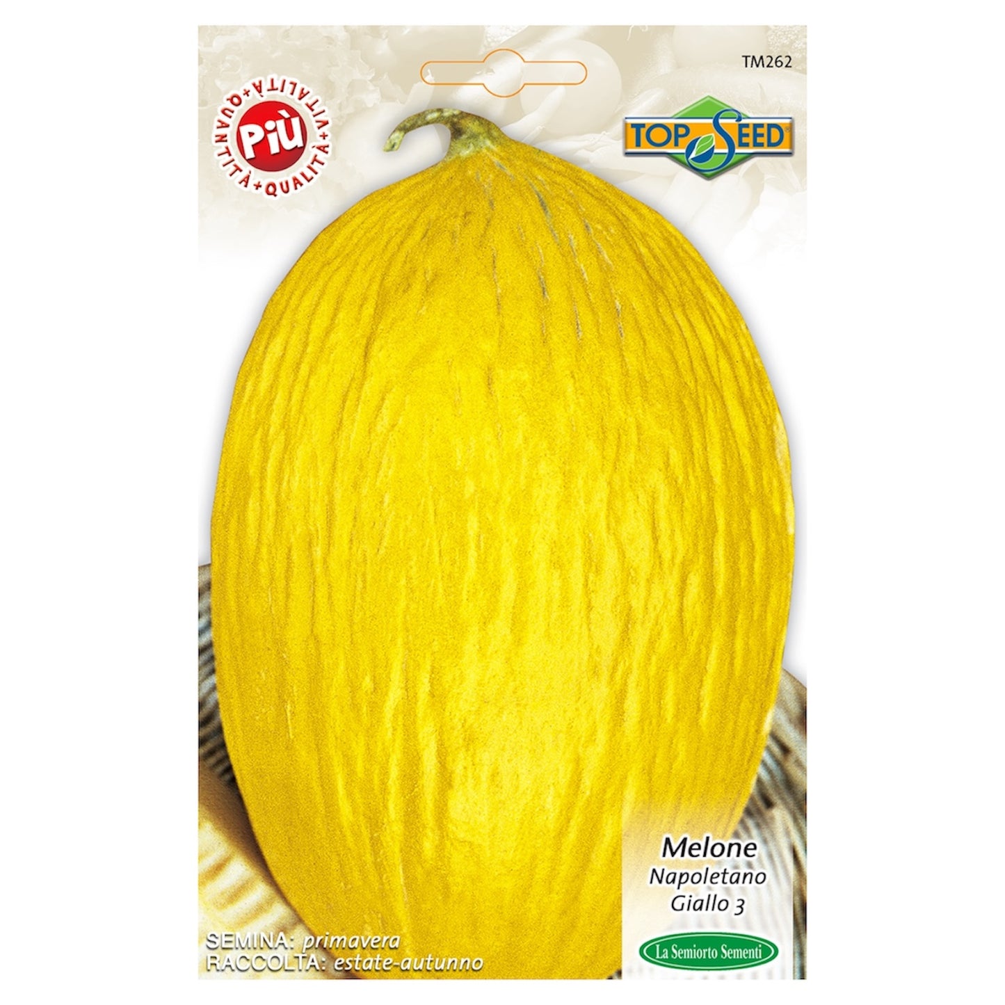 Melone Napoletano Giallo 3 Semi La Semiorto Sementi