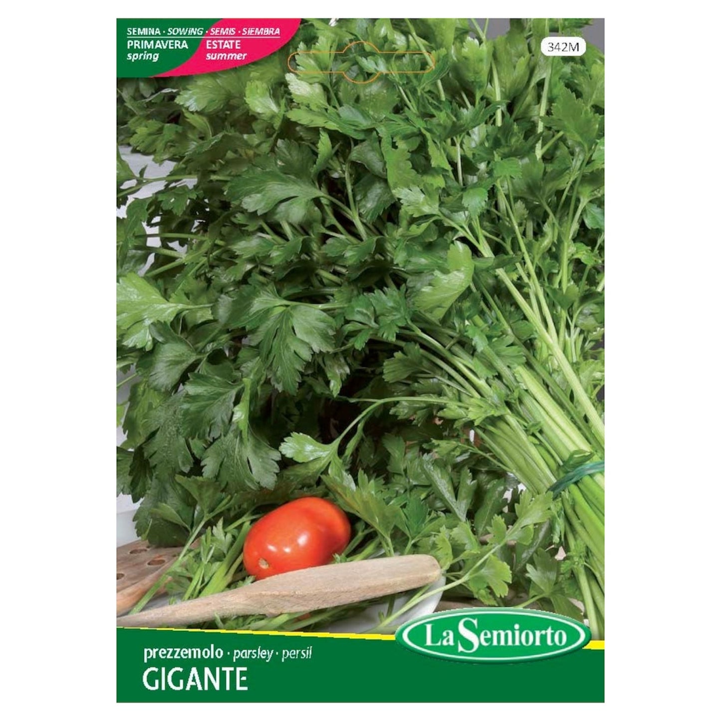 Prezzemolo GIGANTE CATALOGNO o GIGANTE D’ITALIA Semi La Semiorto Sementi