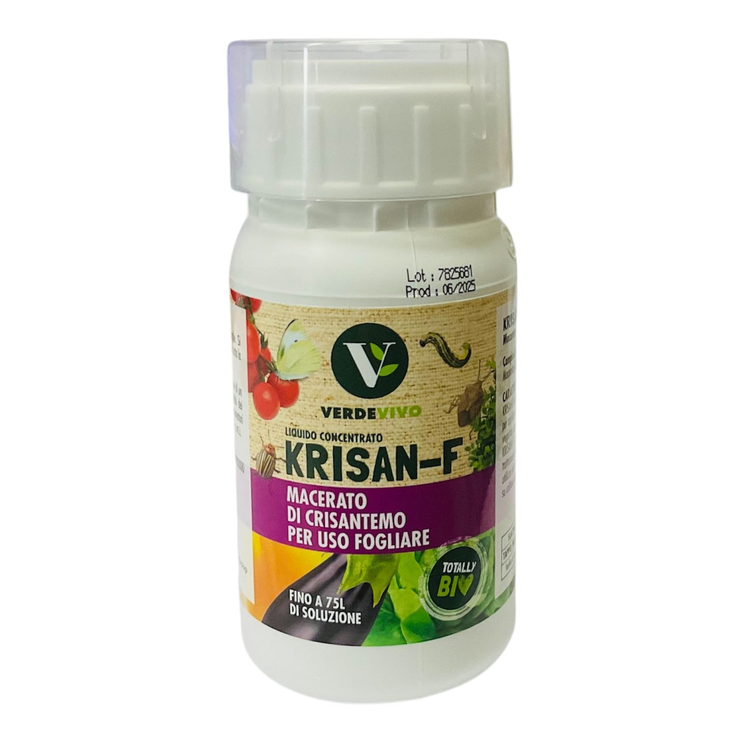 Krisan-F ml.150 Macerato di Crisantemo per Uso Fogliare VerdeVivo