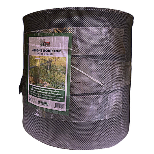 Rete Rodistop cm 25x50 mt Protegge le Piante dai Piccoli Roditori Arrigoni