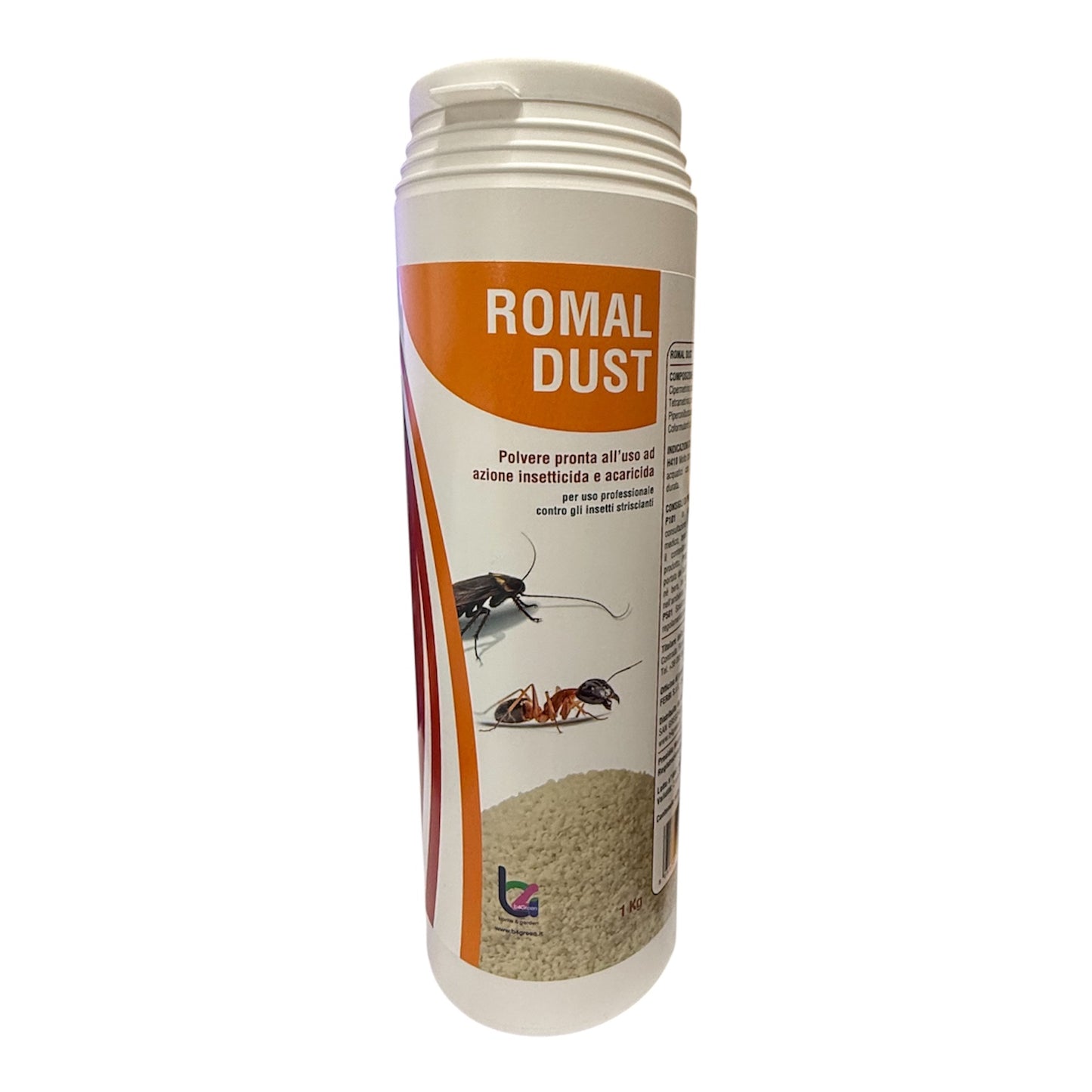 Romal Dust Kg 1 Polvere Microgranulare ad Azione Insetticida Acaricida Pronta all'Uso B4Green