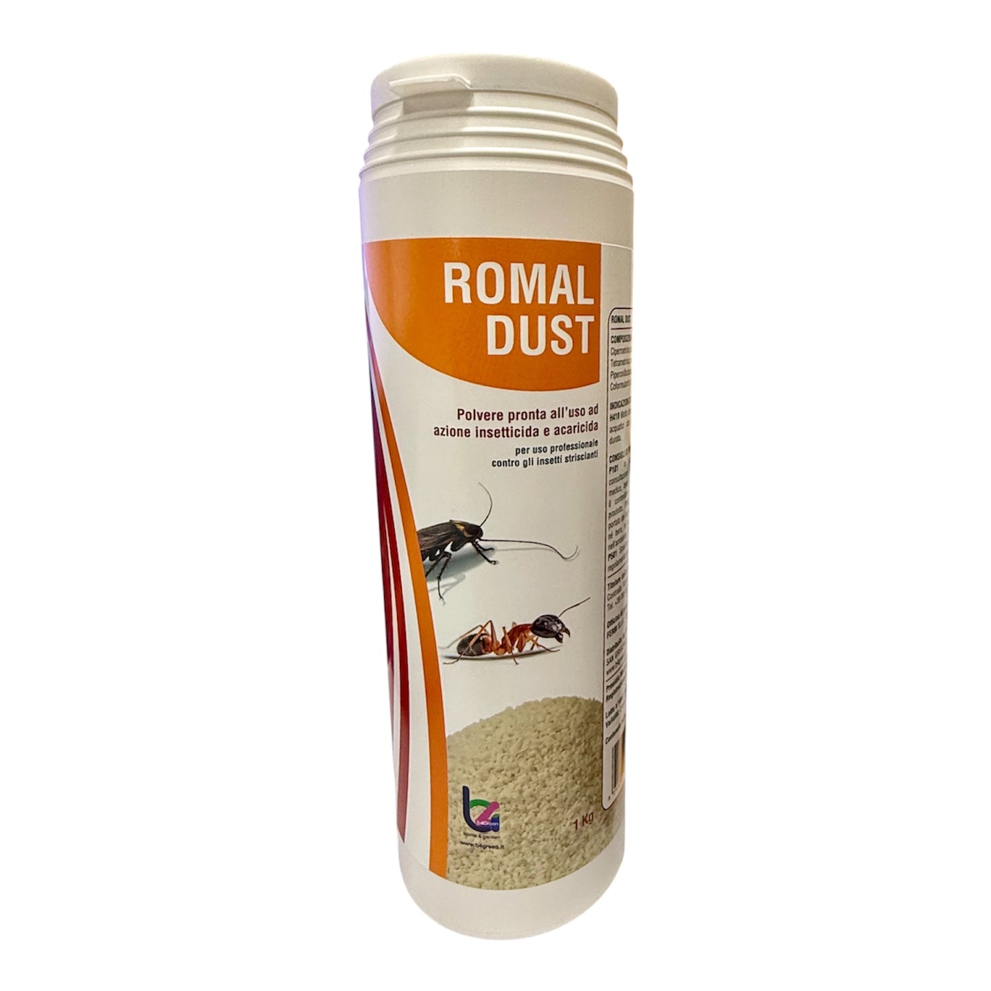 Romal Dust Kg 1 Polvere Microgranulare ad Azione Insetticida Acaricida Pronta all'Uso B4Green