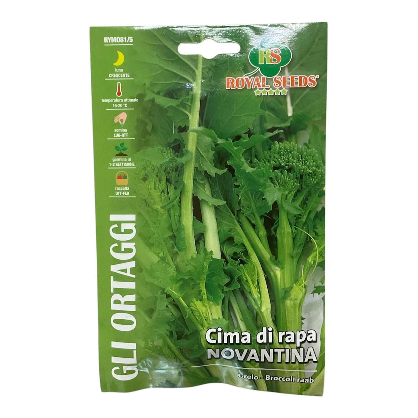 Cima di Rapa Novantina gr.20 Semi Royal Seeds