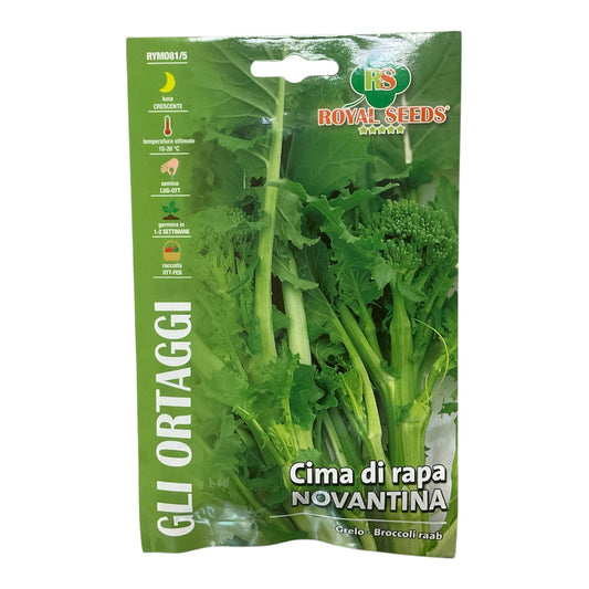 Cima di Rapa Novantina gr.20 Semi Royal Seeds