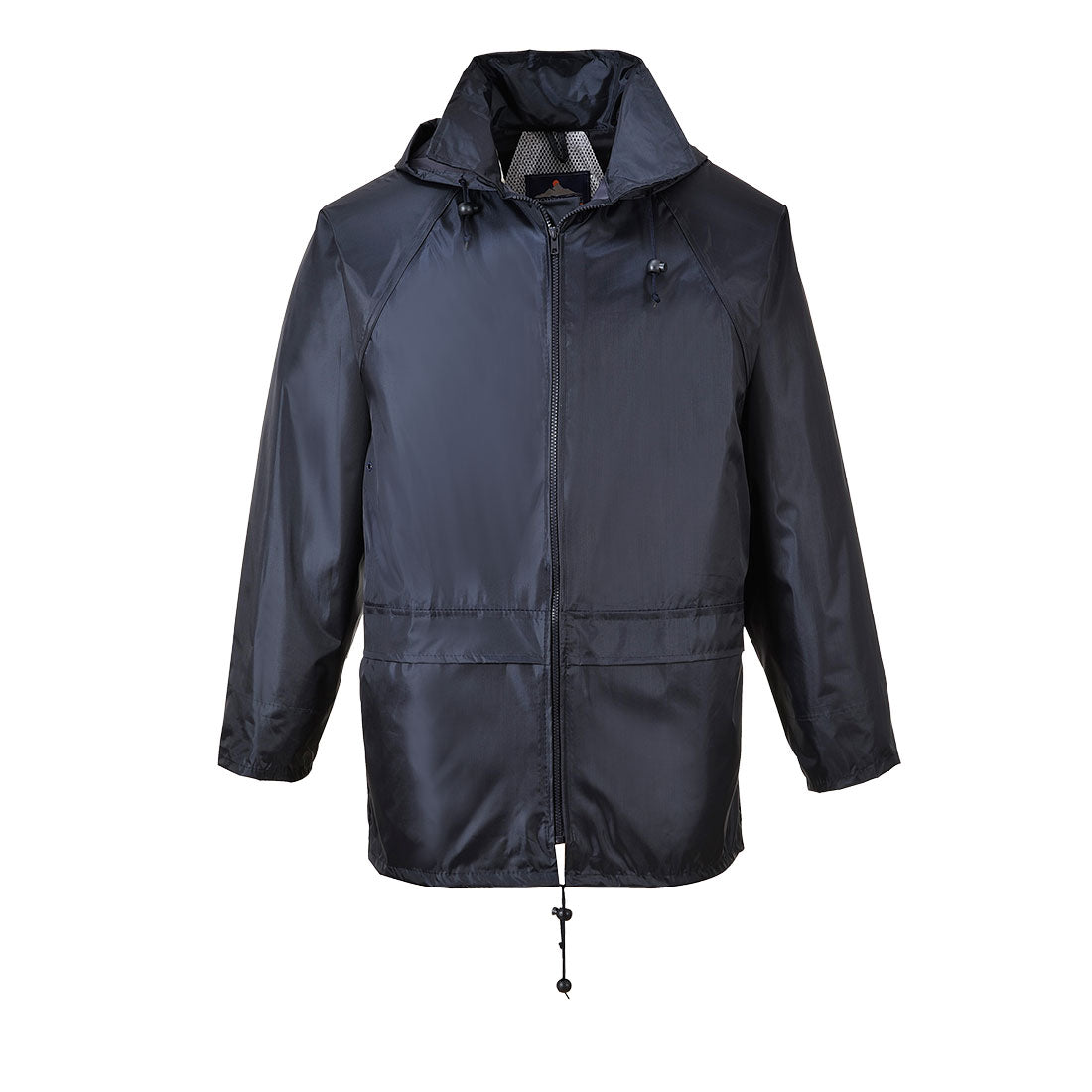 Giacca Impermeabile Classica S440 con Cappuccio a Scomparsa Blu Portwest