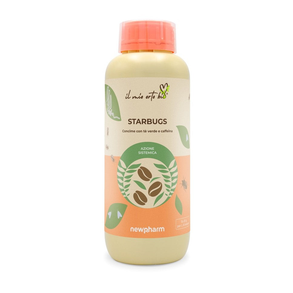 Starbugs Kg 1 Soluzione di Concime a Base di Manganese con Tè Verde e Caffeina Newpharm