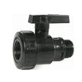 Valvola a Sfera Monoghiera in PVC con Filetto Maschio/Femmina d.1"x1" Irritec