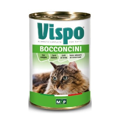 Vispo Bocconcini con Coniglio gr.415 Gatti Mignini & Petrini