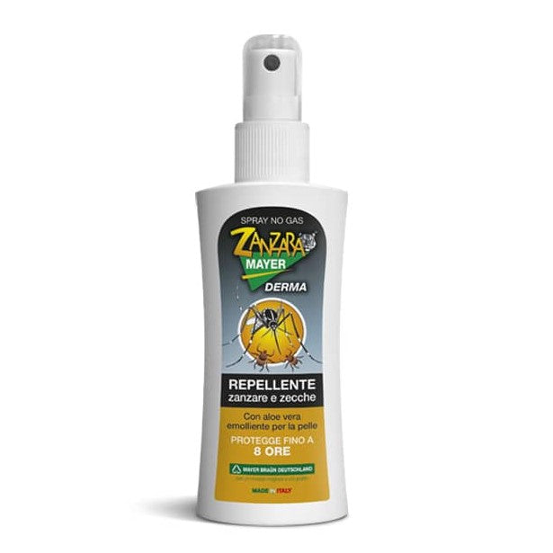 Zanzara Derma Mayer Spray ml 100 Lozione Repellente Zanzare e Zecche Mayer Braun