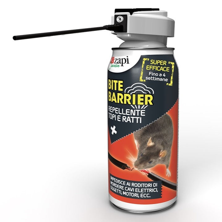 Bite Barrier Repellente Topi e Ratti ml 400 Zapi Spray Pronto Uso
