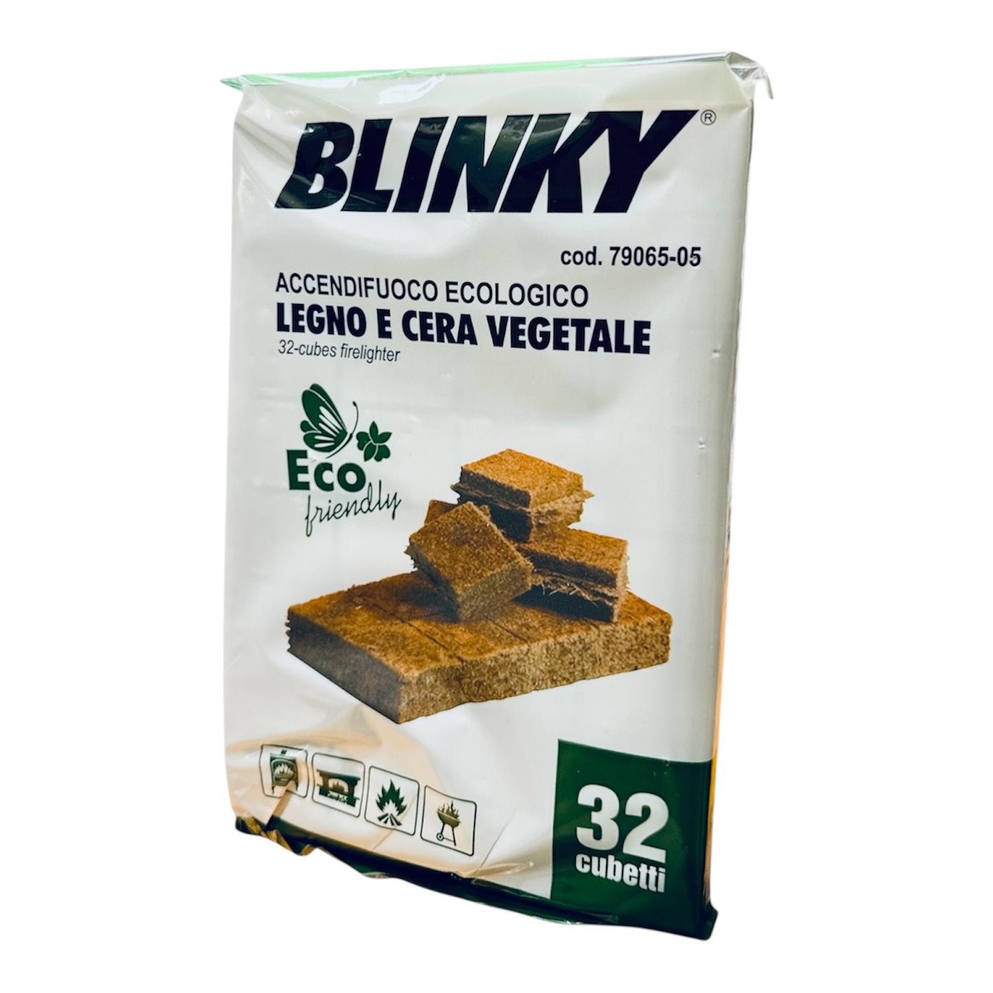 Accendifuoco Ecologico cf.32 Cubetti Blinky