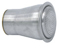 Doccia Soffione In Alluminio Bombata mm.49 Attacco Filettato Femmina d.3/4" Vissmark