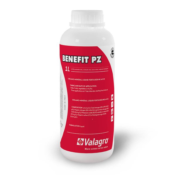 Benefit Pz Lt 1 Biostimolante Aumenta e Rende Più Uniformi Peso e Calibro di Tutti i Frutti Syngenta
