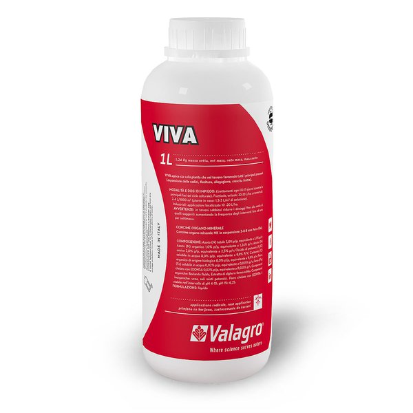 Viva Lt 1  Biostimolante Non Microbico delle Piante Migliora le Caratteristiche Qualitative delle Colture Syngenta