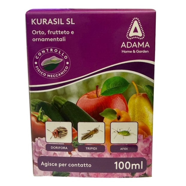 Kurasil SL ml 100 Protezione Innovativa e Sostenibile per Orticole Frutticole e Ornamentali Adama