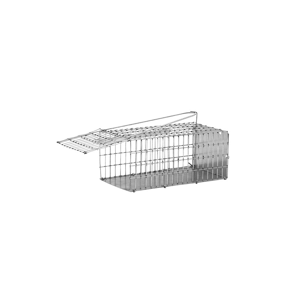 Trappola a Rete Grande per Topi con Porta a Scatto dim.29,5x15,5x12,5 cm Viridia